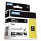 DYMO Rhino 0.75 in. x 18 ft. Permanent Vinyl Industrial Label Tape - Black/White Print